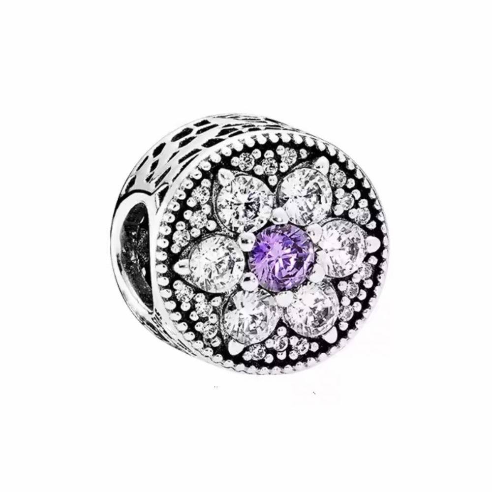 NWOT Forget Me Not Charm Sterling Silver 925